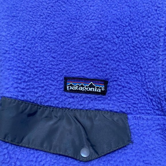 VINTAGE 90s PATAGONIA SYNCHILLA FLEECE USA MADE   Size Medium - Picture 4 of 8
